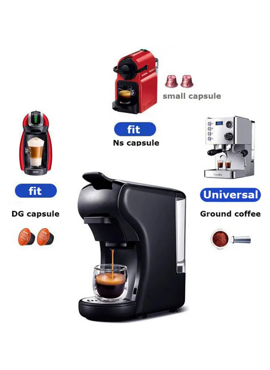3 in 1 functionality coffee machine