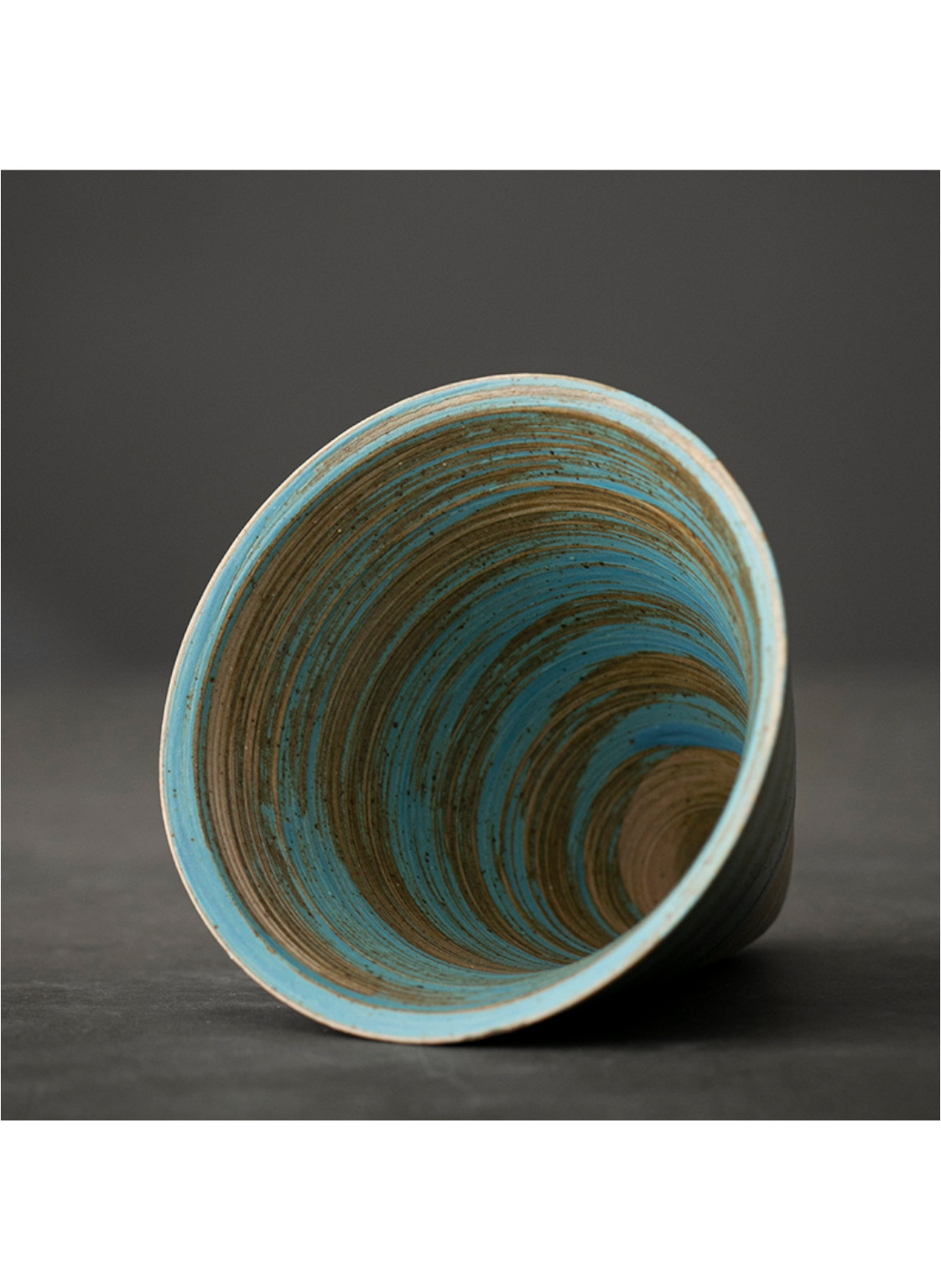 Funnel Ceramic coffee Cup