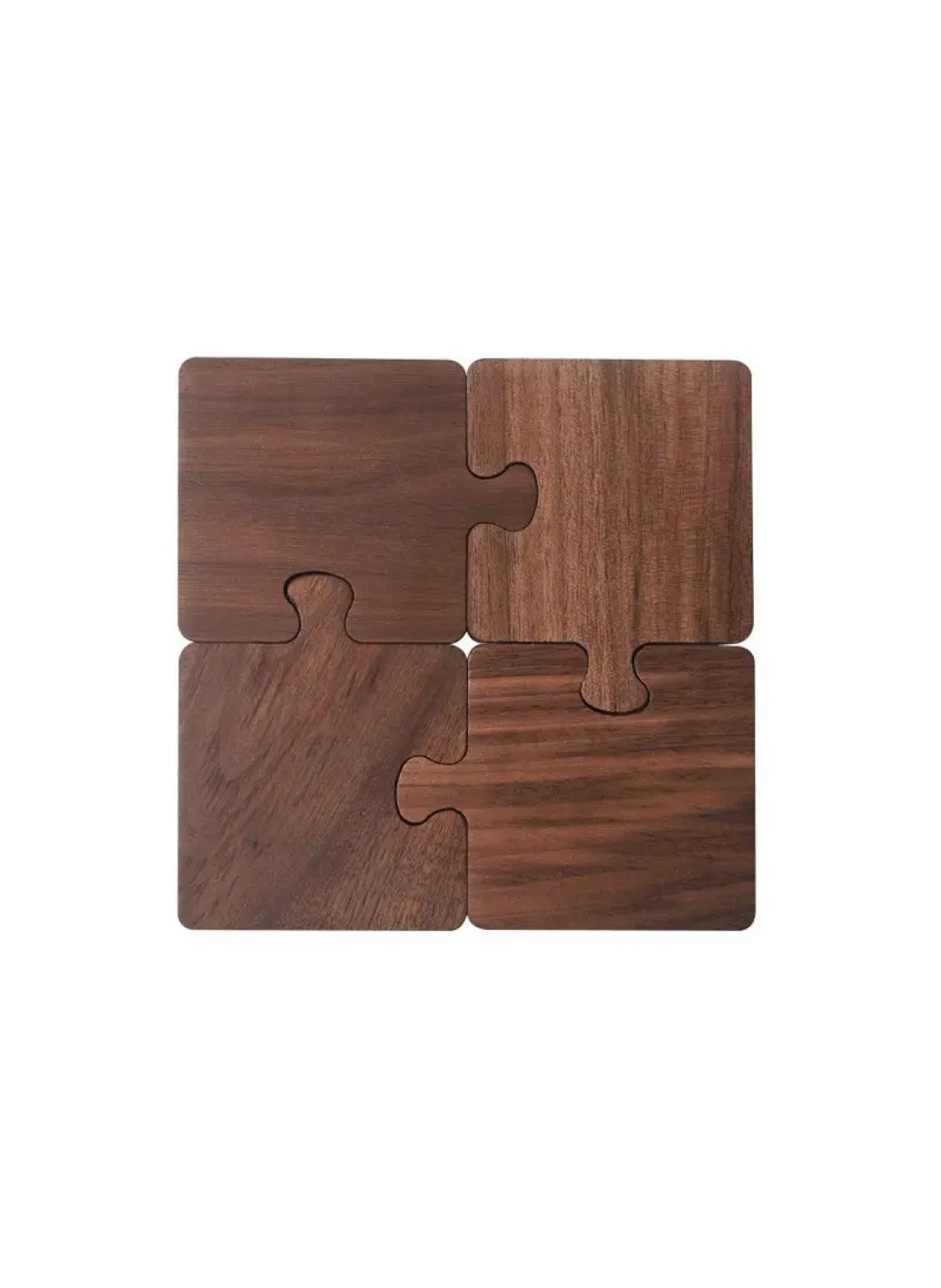 Walnut Coaster Solid Wood Log Tea Cup Mat Insulation Pad