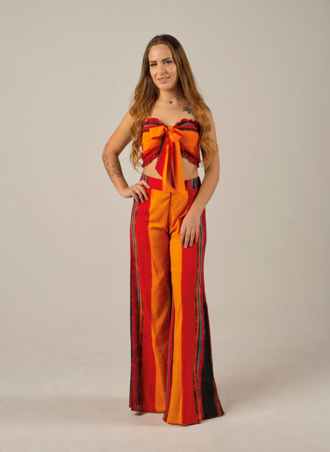 Wild West Boho Set In Stripe