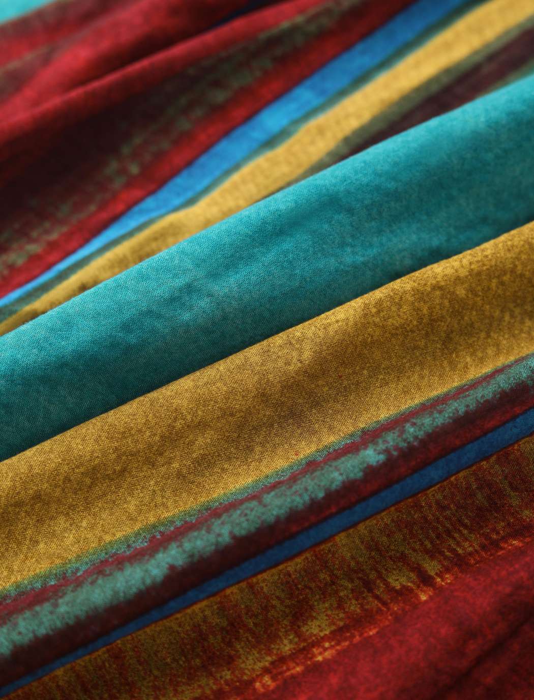 Wild West Boho Set In Stripe details