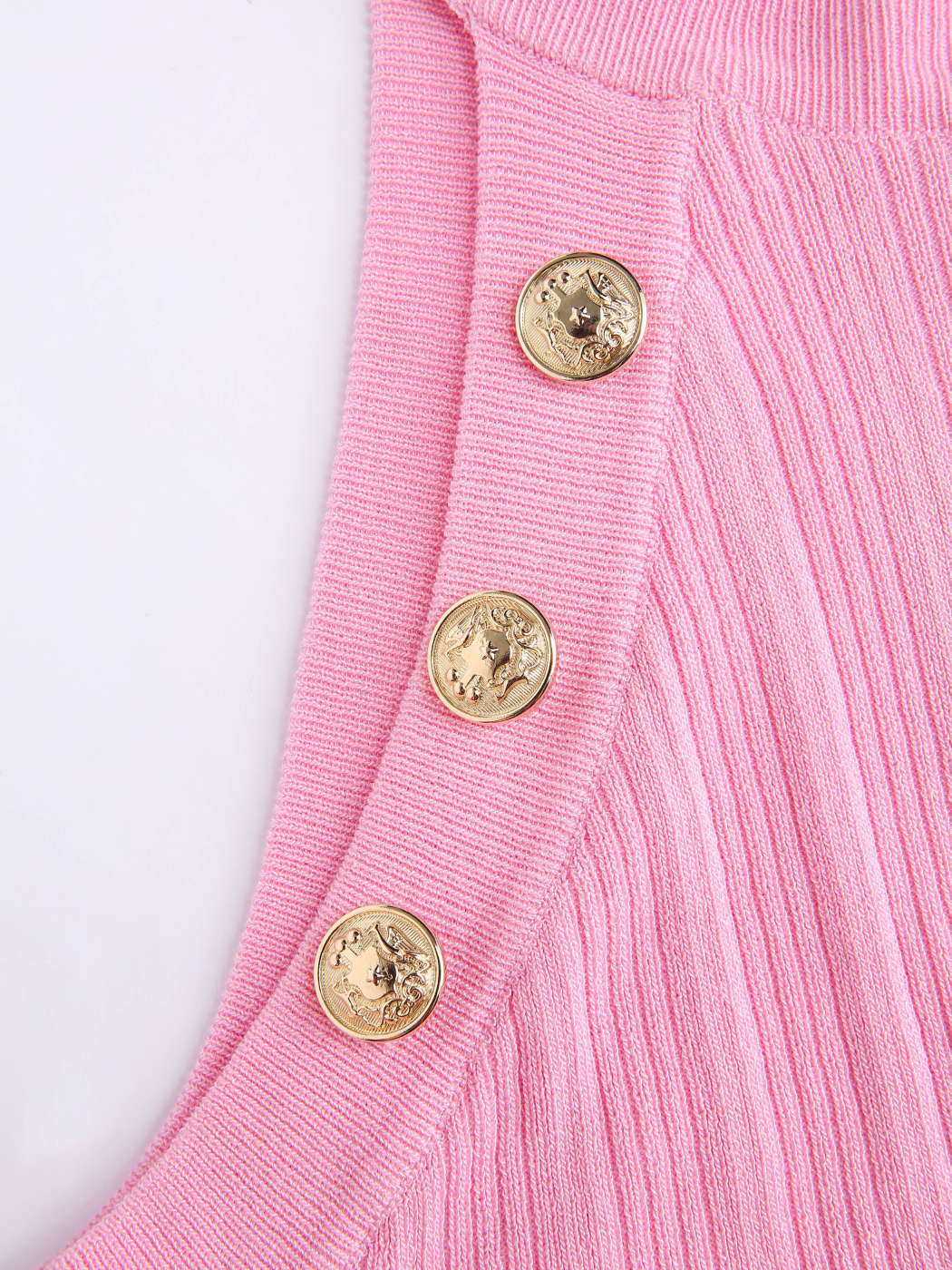 Solid Rib Knit Crop Top Details