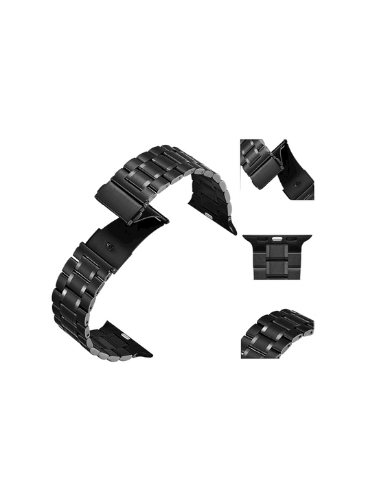 iWatch band stainless steel matt black