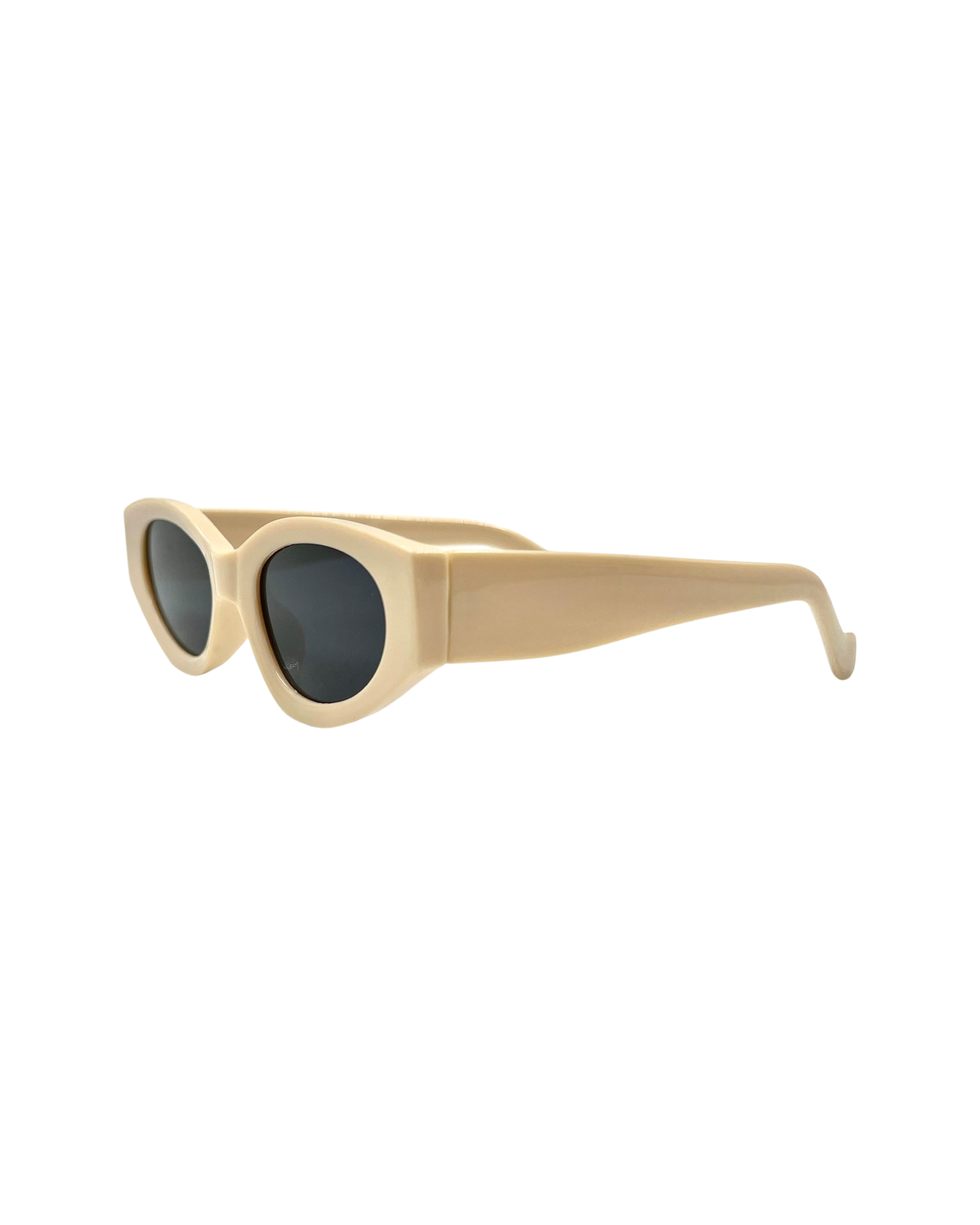 ladies Light Beige Vintage Oval