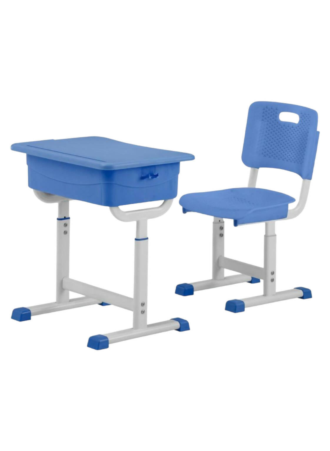 Plastic Single Desk and Chair School Furniture My Market Shopping