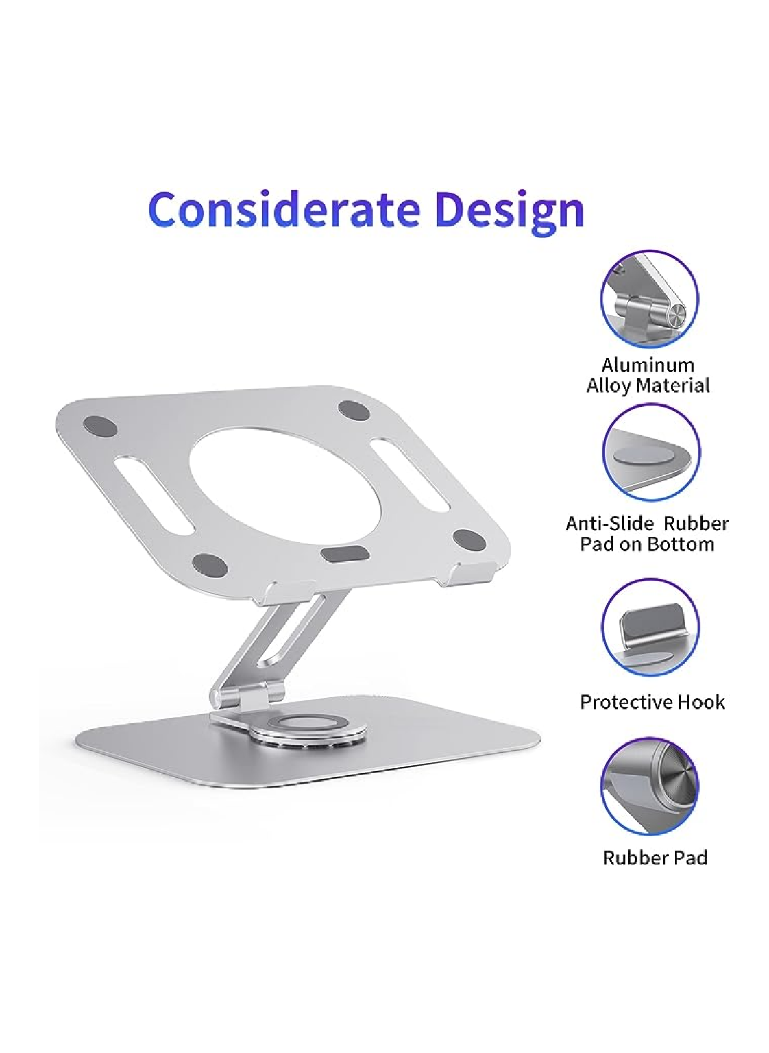 Adjustable Cellphone Pad Stand Holder 360