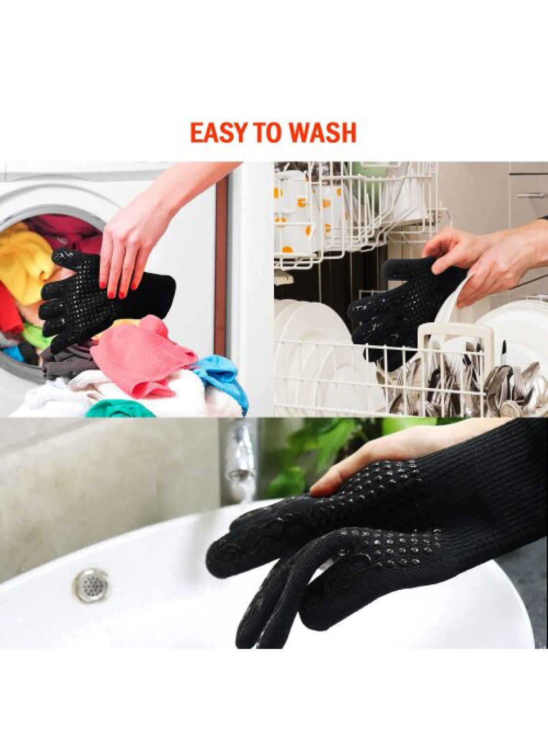 Heat Resistant Barbecue Protection Gloves