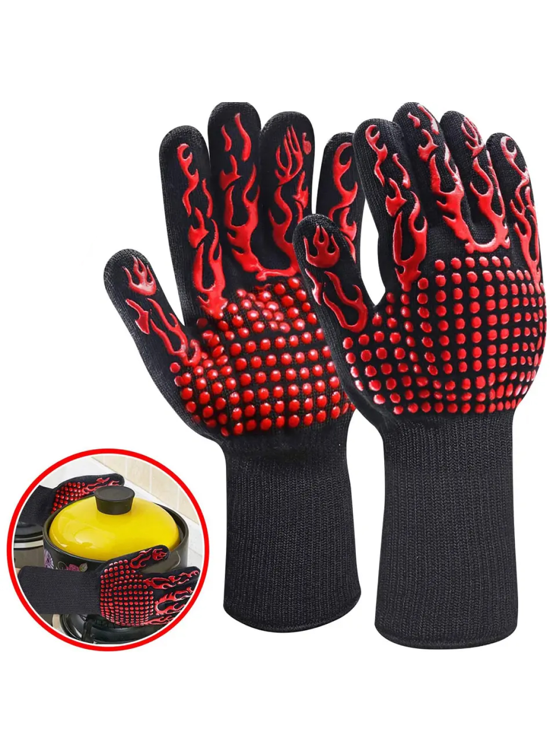 Heat Resistant Barbecue Protection Gloves