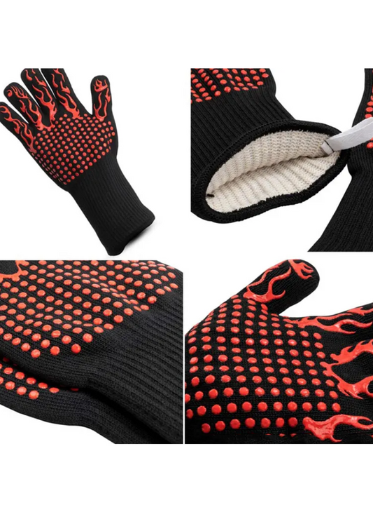 Heat Resistant Barbecue Protection Gloves