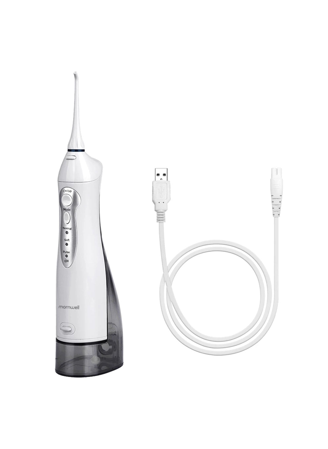 Mornwell Rechargeable Water Flosser with USB Cable