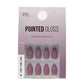 Pointed Glossy Nails - Purple