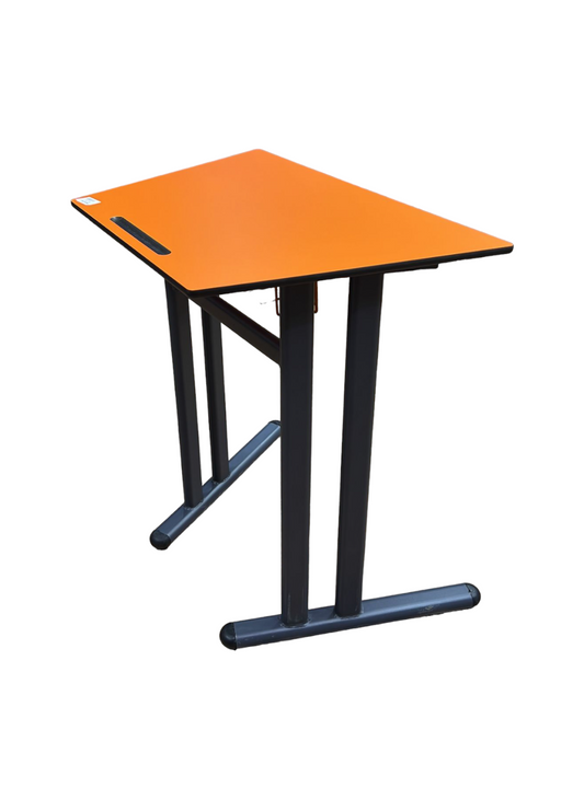 Huddle Desk - 9 Desks Combined Orange