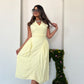 Yellow linen dress (2)
