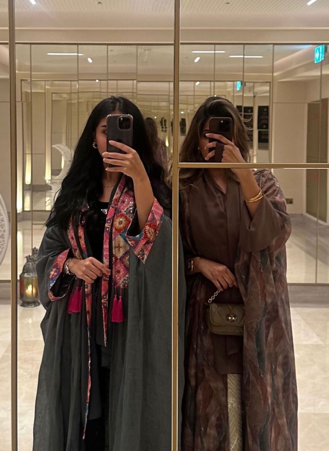 Double Side Abaya