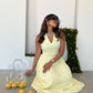 Yellow linen dress (3)