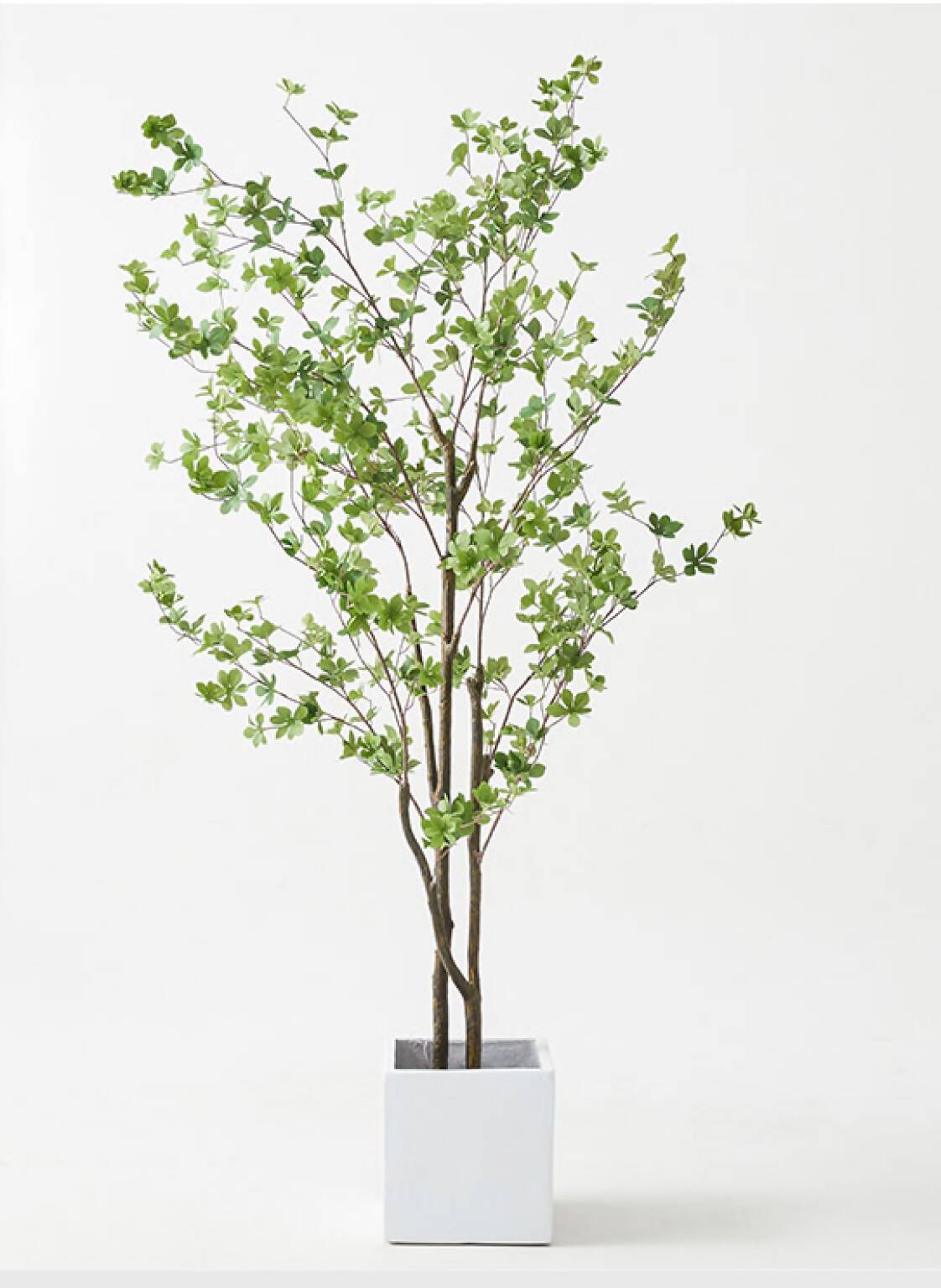 Elegant Artificial Japanese Zen Leaf Plant Snow Bell Tree