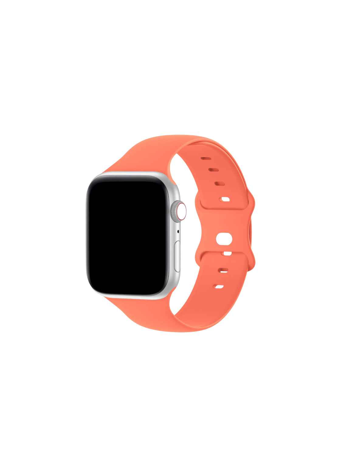 iWatch Silicone Sport Strap Apricot Red
