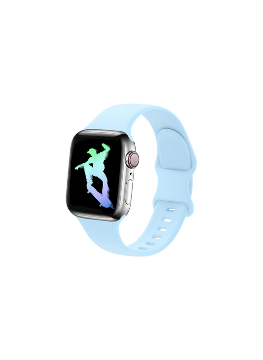 Apple Silicon Turquoise Sports Band