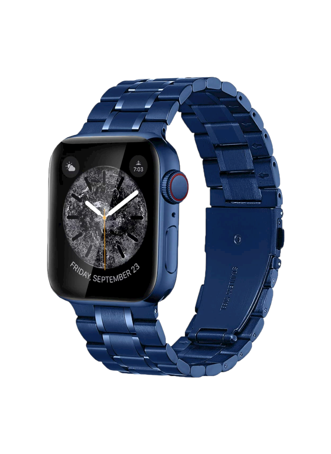 iWatch Band Stainless Steel blue