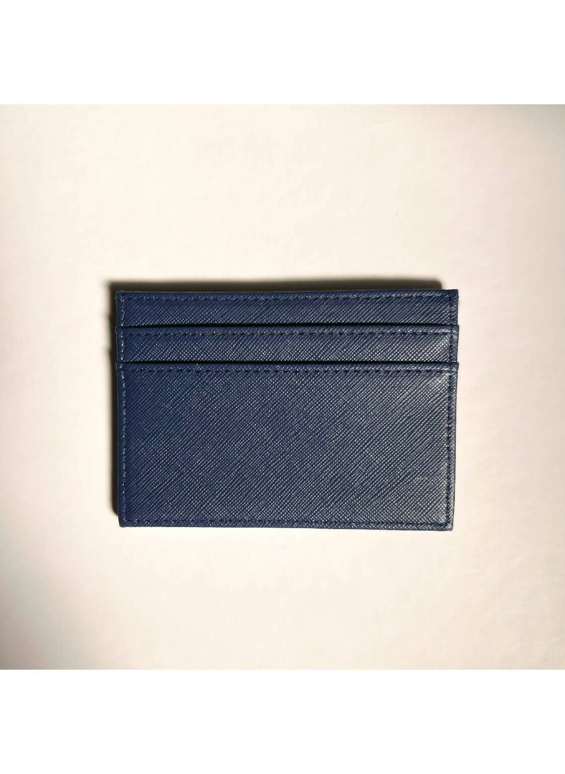 Customizable Card Holder - Navy Blue