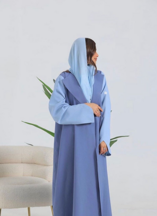 Shades of Blue Abaya