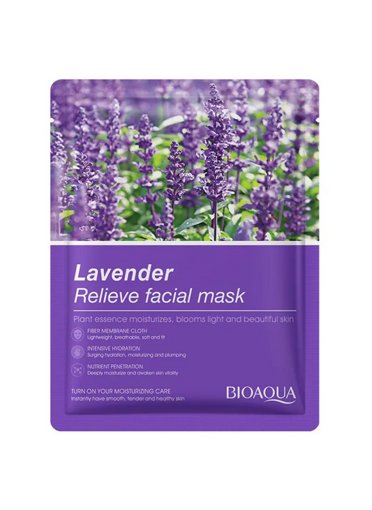 Lavender Relieve Face Mask