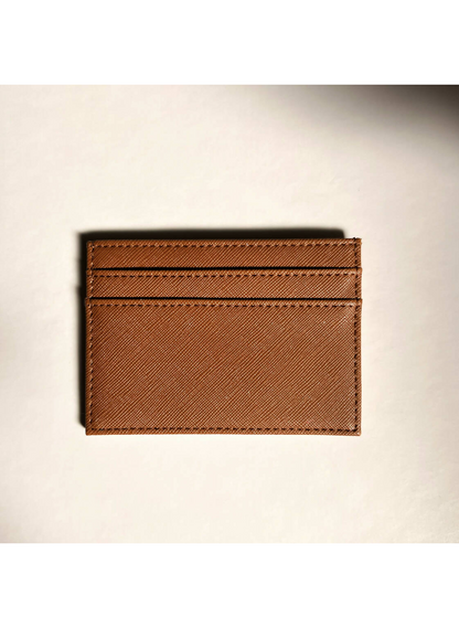 Stitch Card Holders - Brown