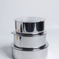 A set of Steel containers with lids