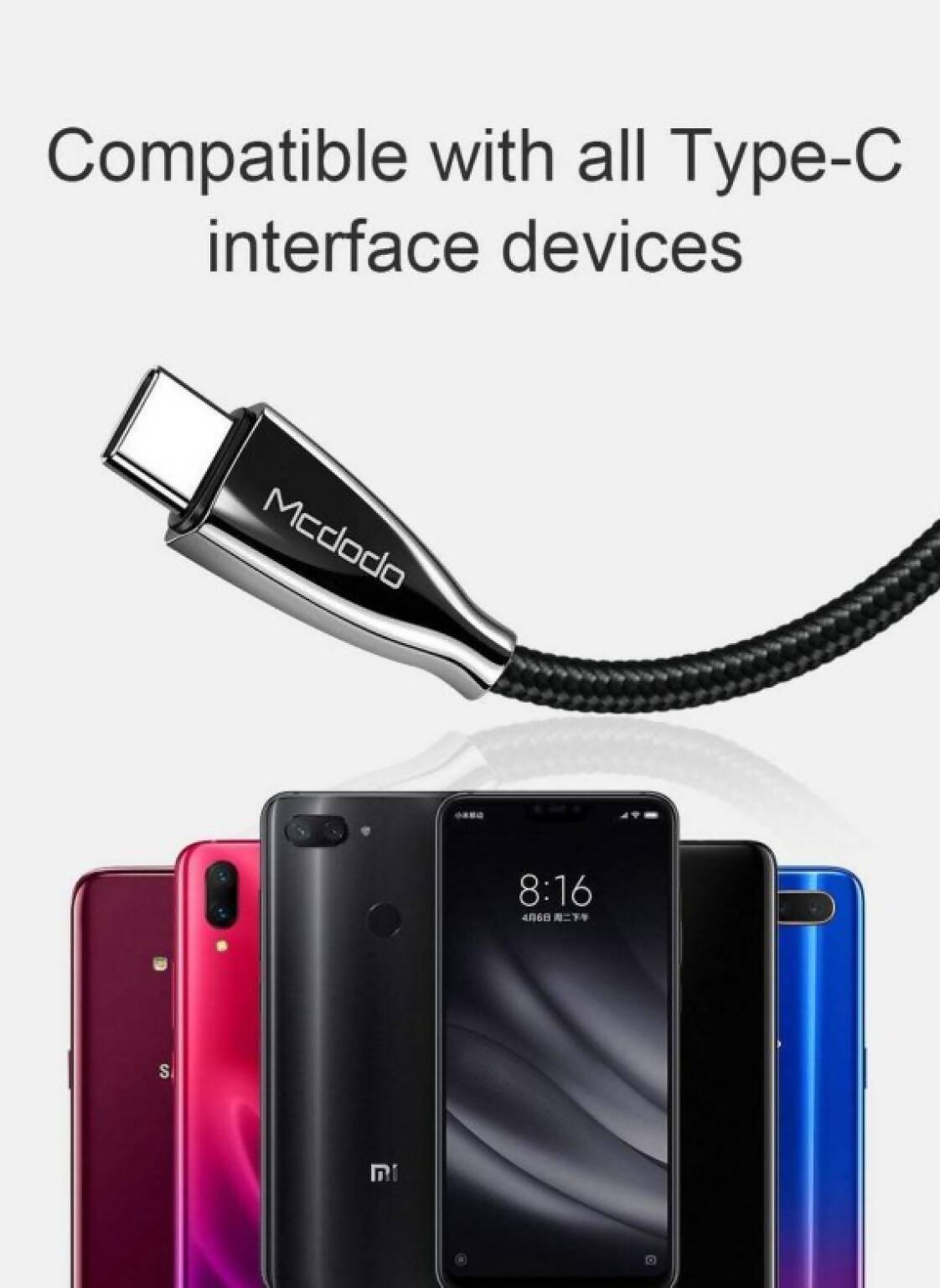 Mcdodo USB Type-C to USB Type-C 2.0 Charger Cable