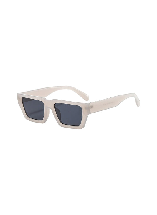 Jelly Gray Rectangle Sunglasses