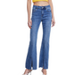 Slit Hem Flare Jeans For Women