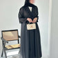 Black blazer abaya (4)