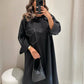 Black Shirt Abaya