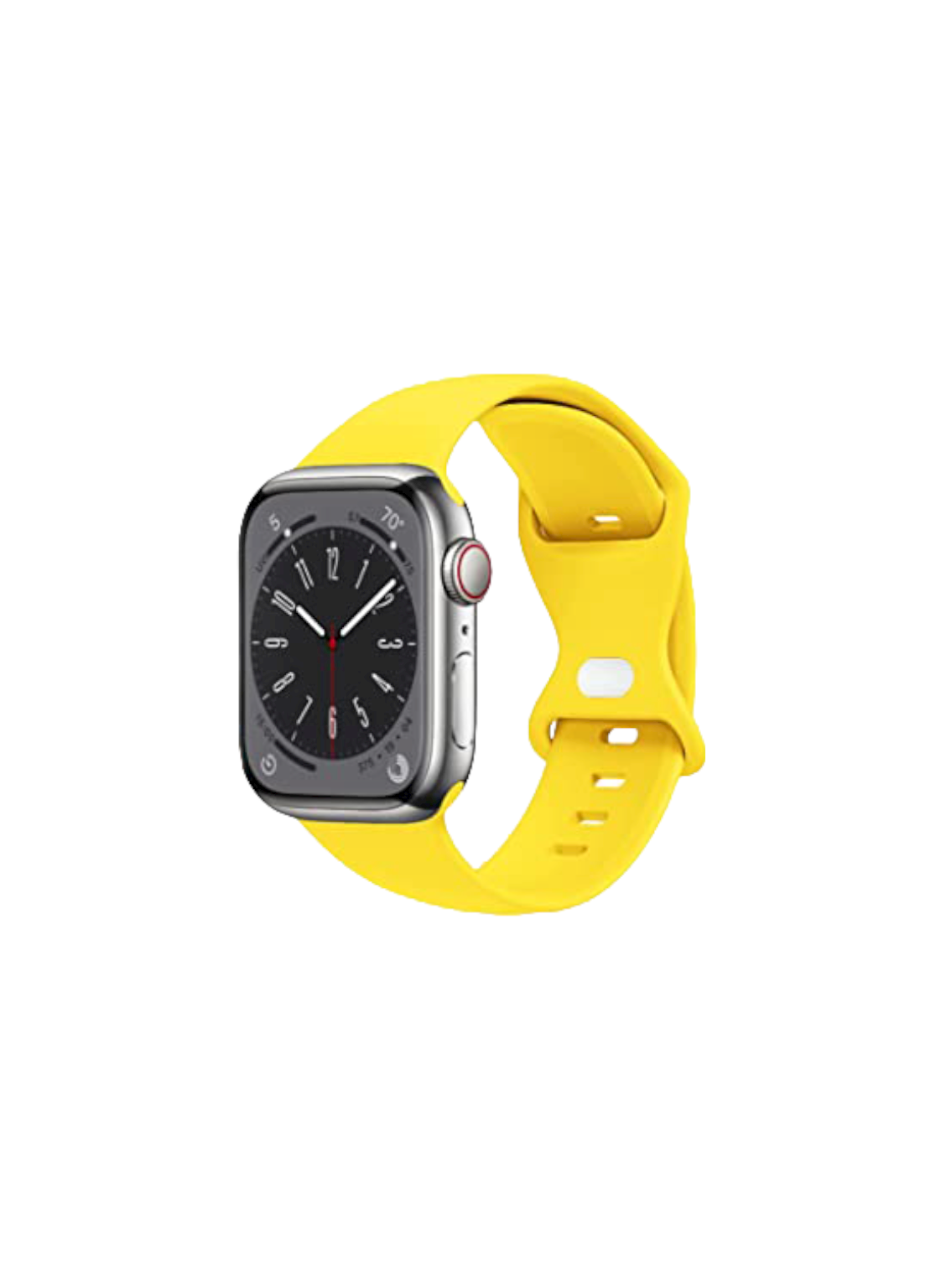 Apple Silicon Yellow Sports Band