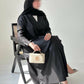 Black blazer abaya