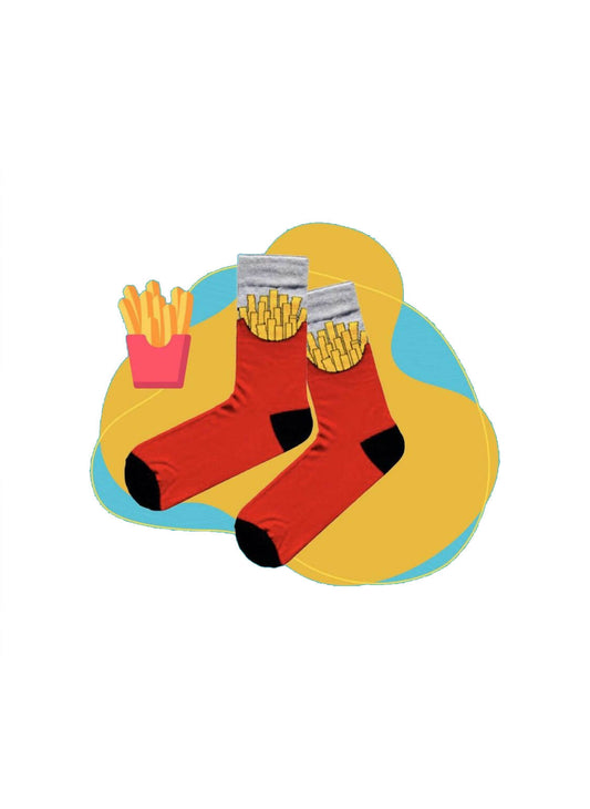 Up Size French Fries Socks