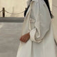 White Shirt Abaya