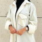 White Shirt Abaya