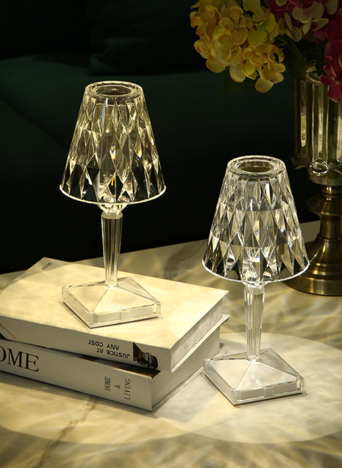 Crystal LED Table Lamp