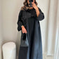 Black Shirt Abaya