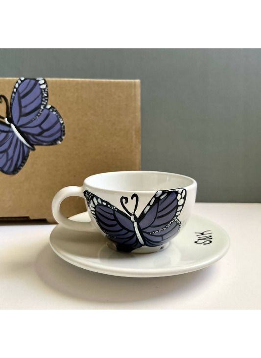 Butterfly Cup "Purple"