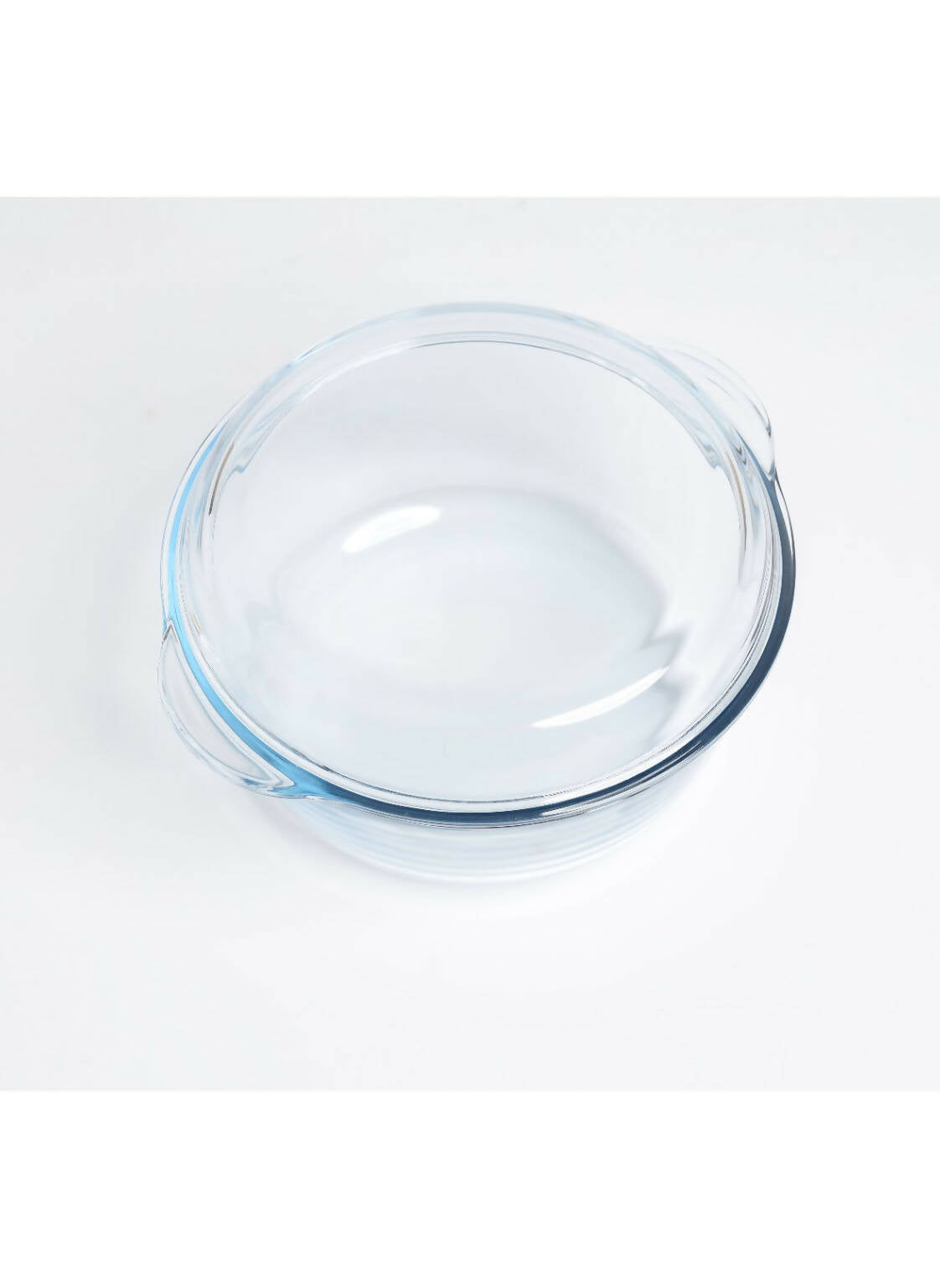 بايركس دائري عميق مع غطاء زجاجي