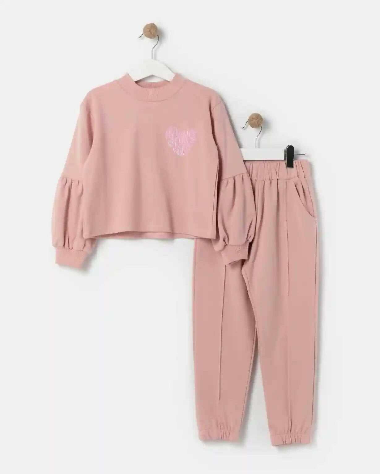 "Girls Always On My Mind" outfit in pink